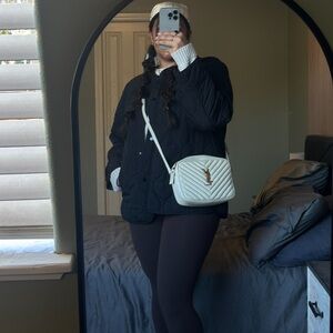 Amazon Black Quilted Women's Puffer Jacket